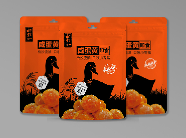 袋装高邮咸鸭蛋黄