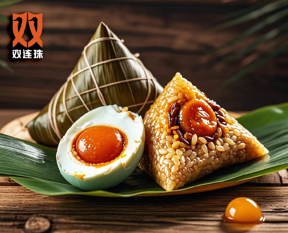 高邮双连珠/邮都绿叶品牌咸鸭蛋祝全国人民端午安康！