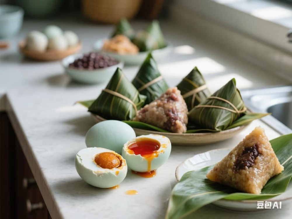 端午节食俗：粽香与咸鸭蛋里的文化密码